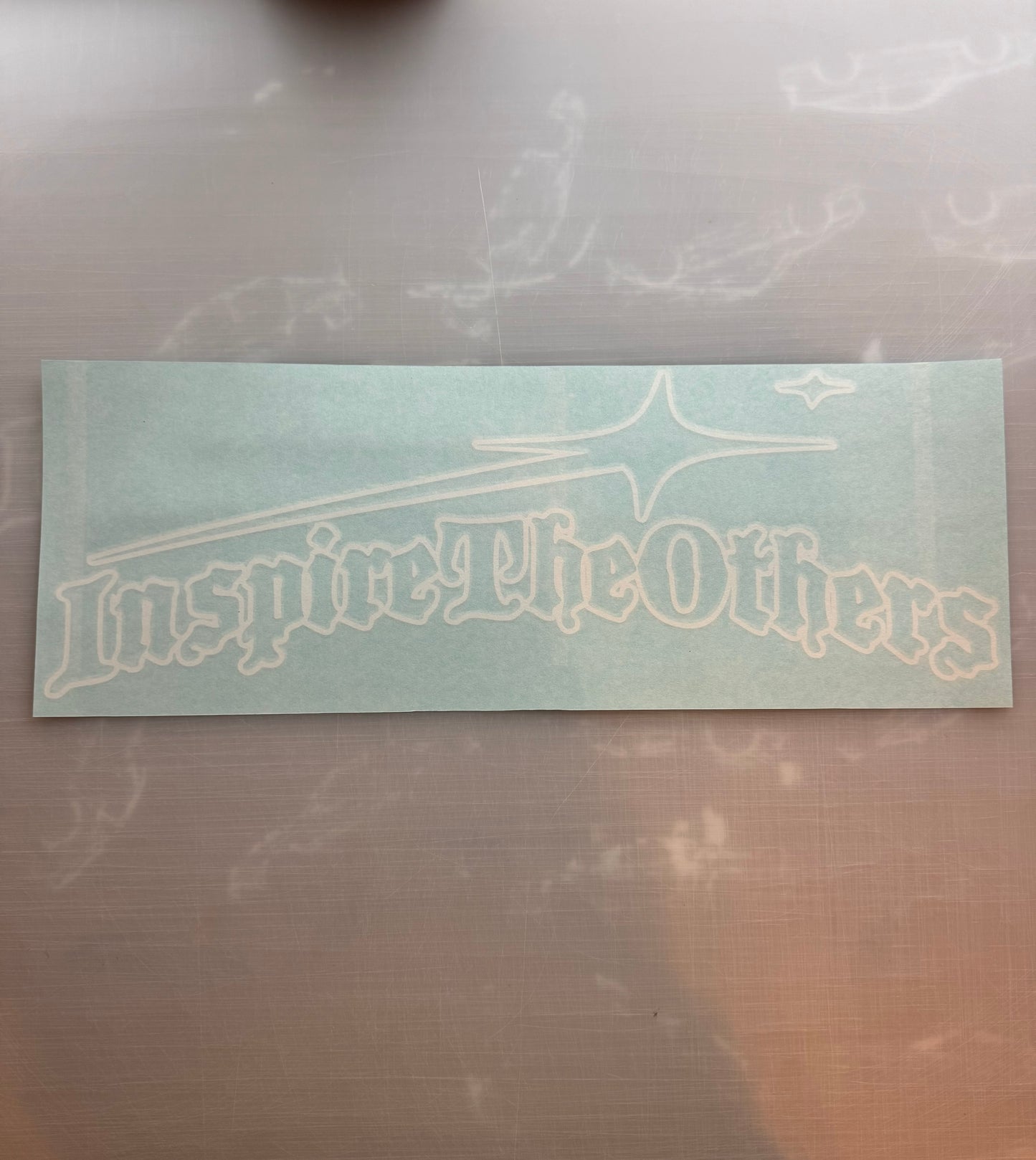 Inspire The Others Car Banner Sticker