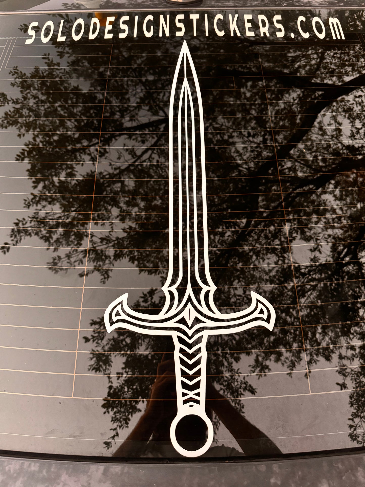 Medieval Sword Decal