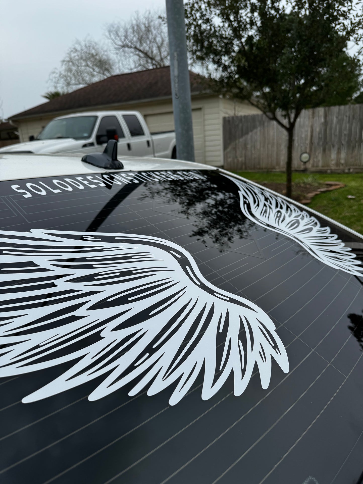 Angel Wings Decal Sticker