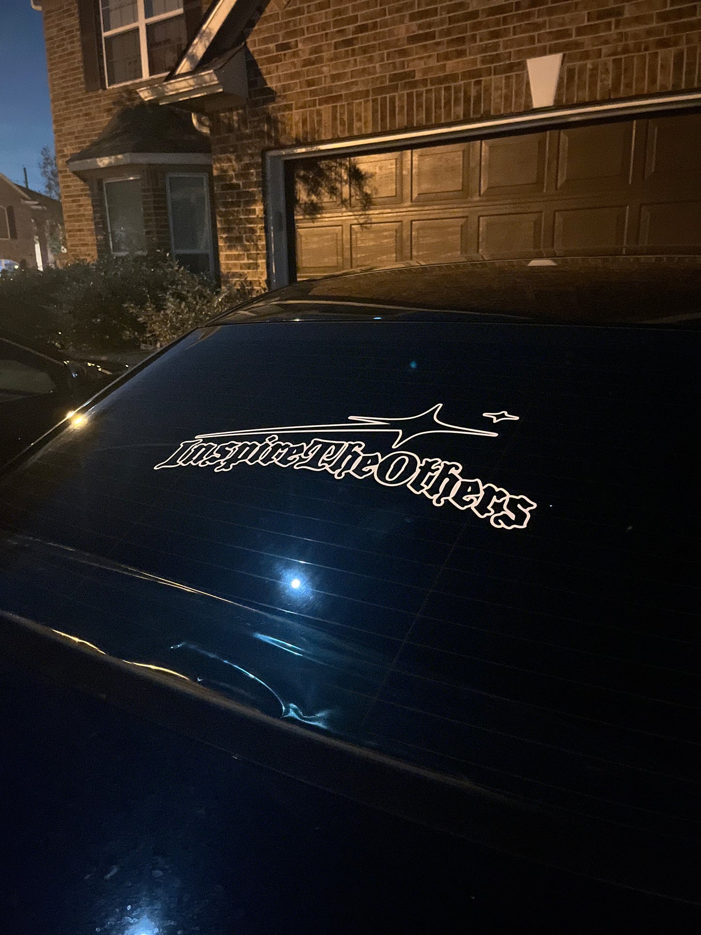 Inspire The Others Car Banner Sticker