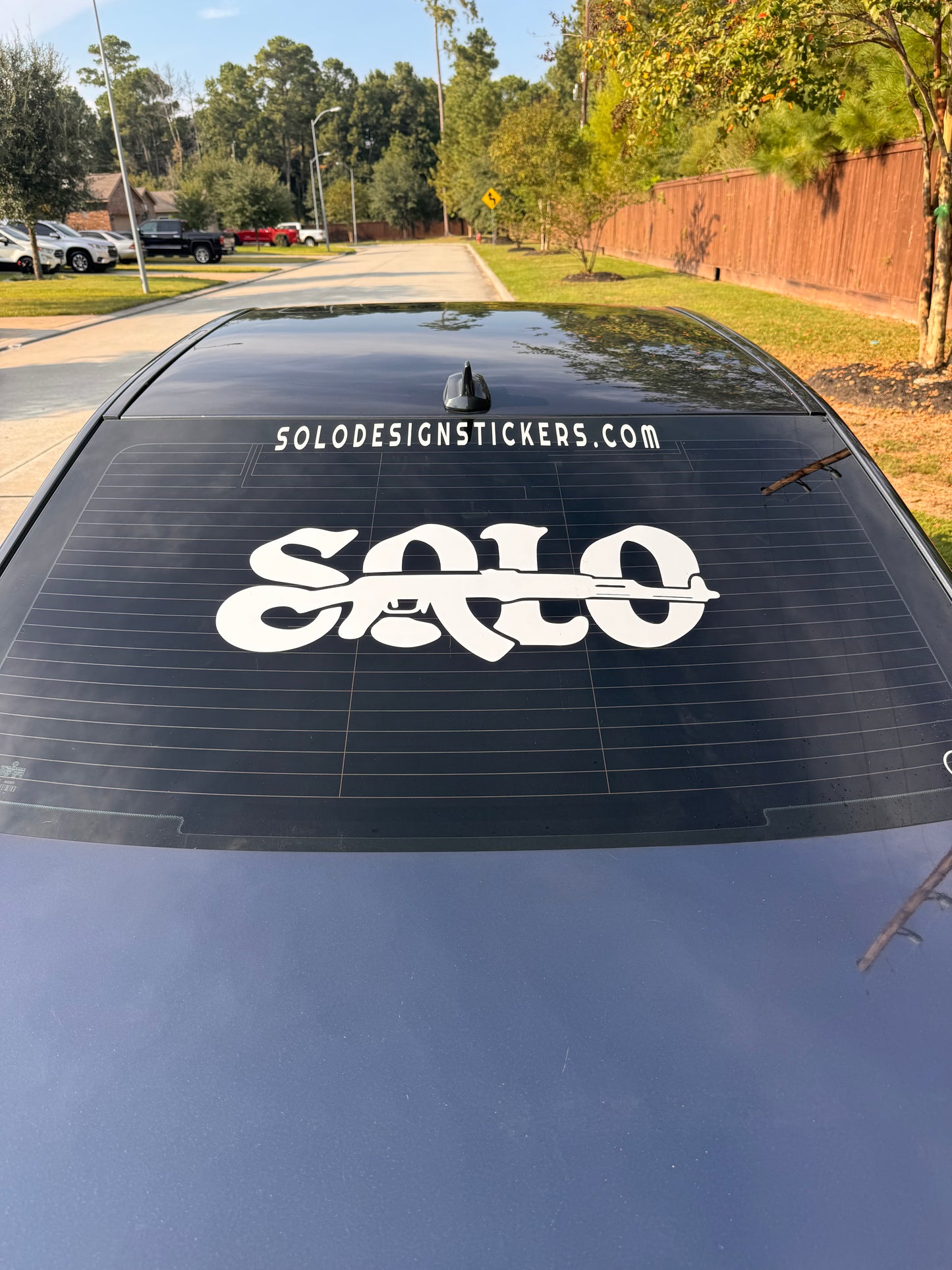 SOLO AK Car Banner / Decal