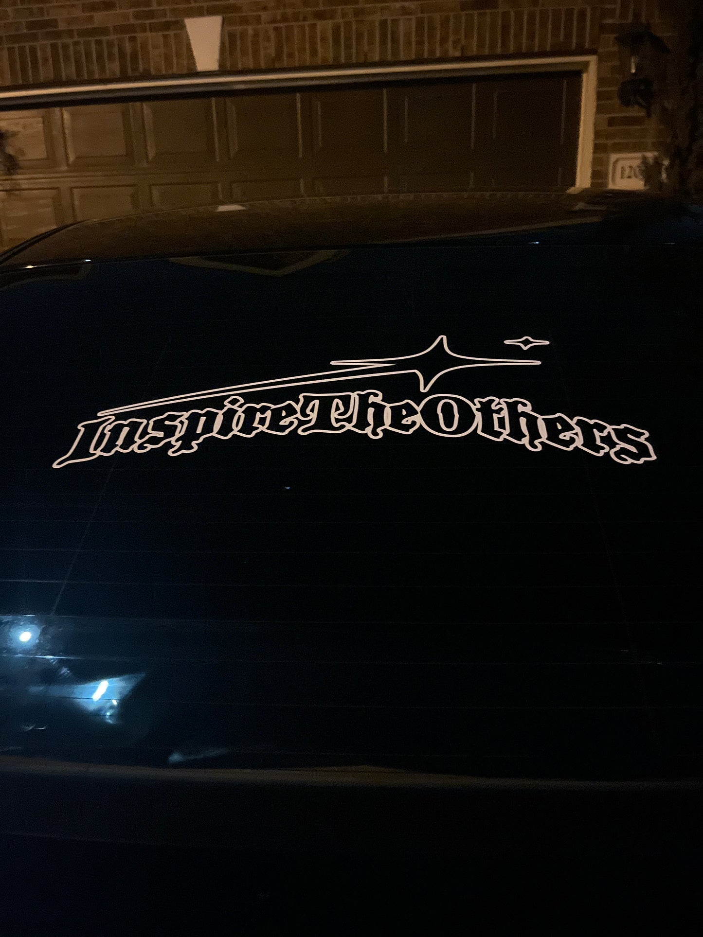 Inspire The Others Car Banner Sticker