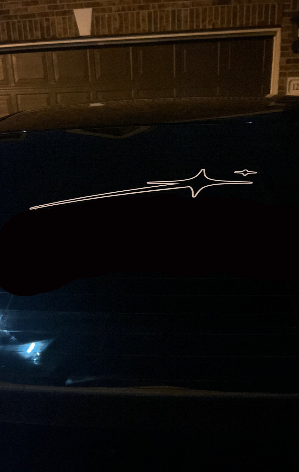 Shooting Star Decal