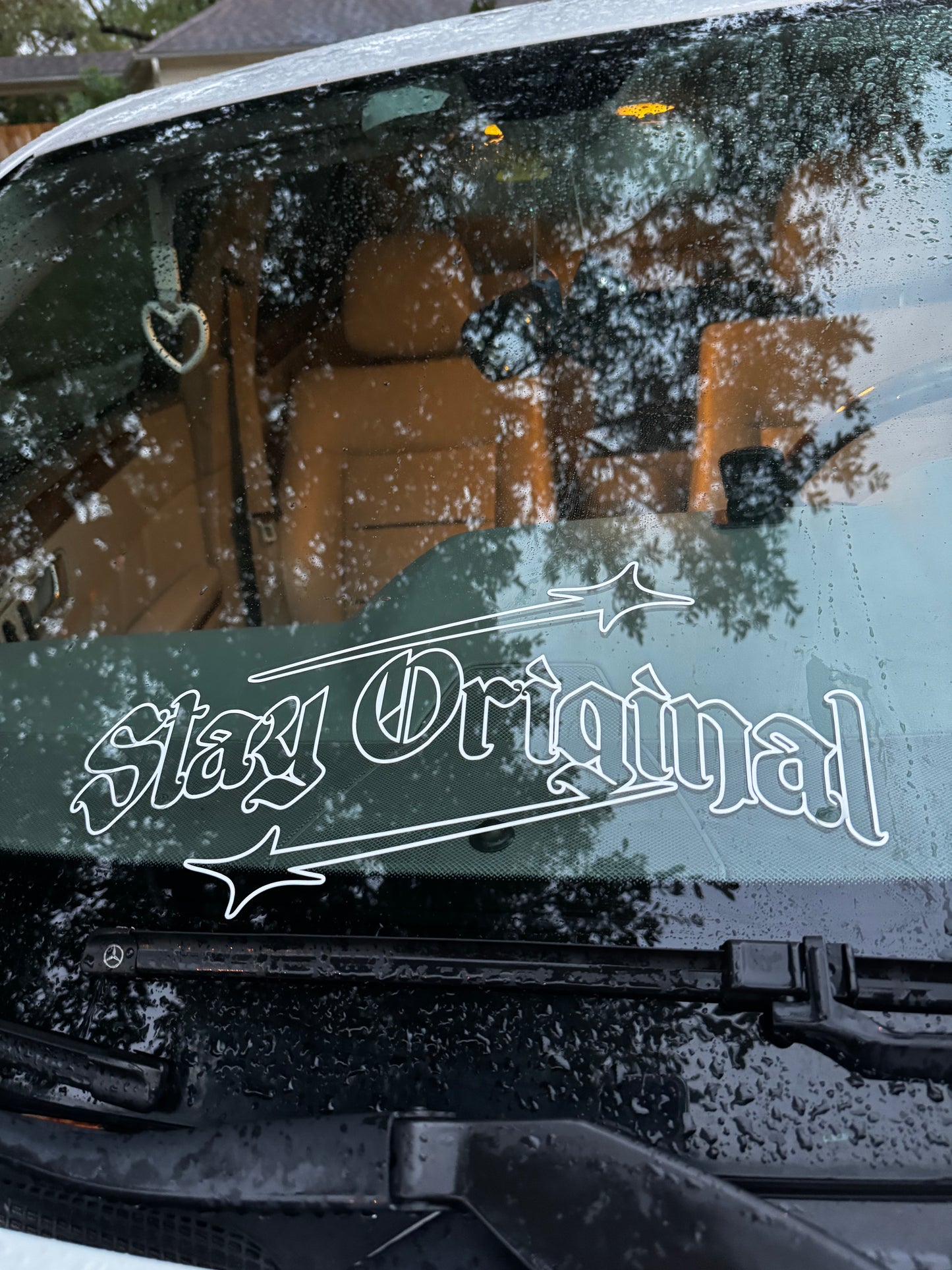 Stay Original Car Banner Sticker