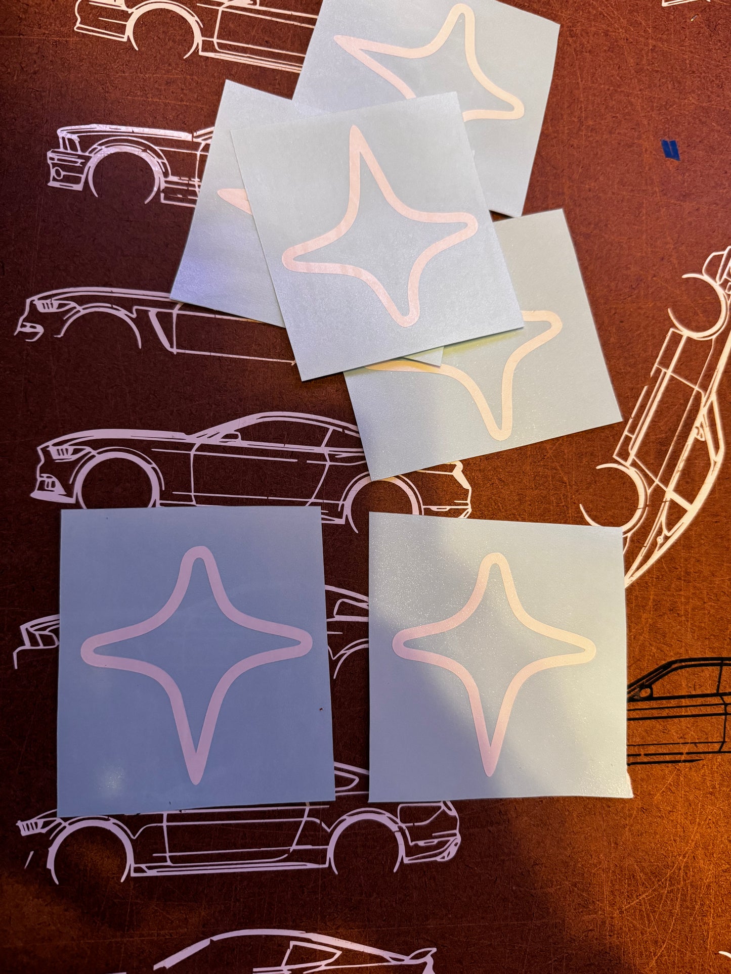 Star Engine Sticker Star Decals – Solo Design Stickers