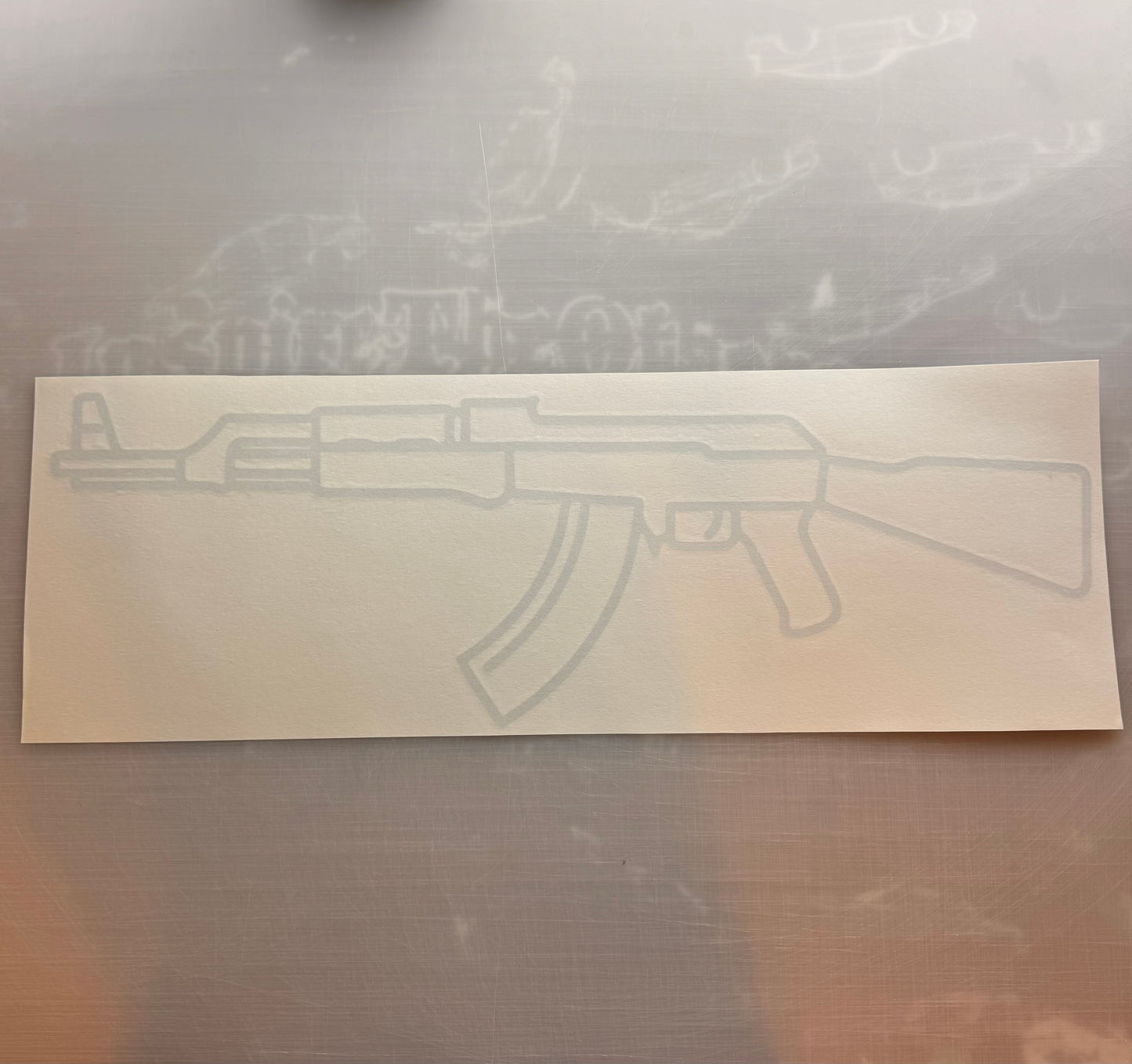 AK-47 DECAL
