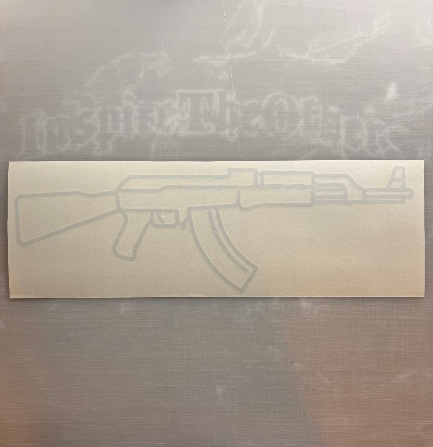 AK-47 DECAL