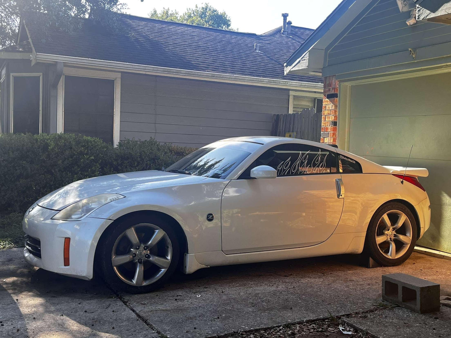 Nissan 350z Window Flames